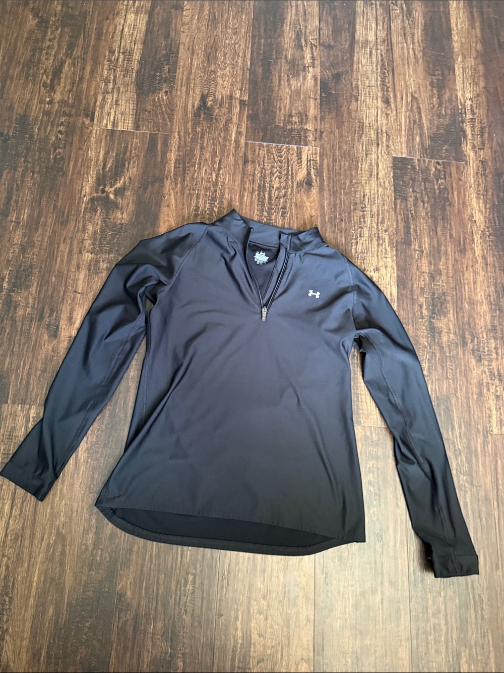 Under Armour Black Quarter-Zip Performance Top